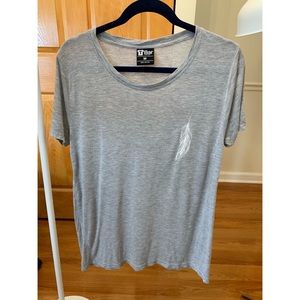 Cotton On Gray T-Shirt with Cut Out Sleeves